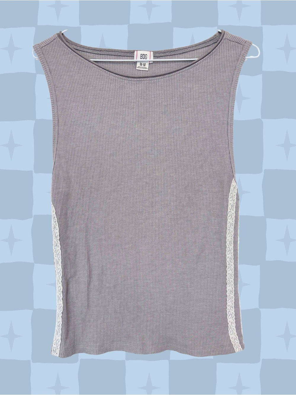 BDG Bonnie Grey Tank Top